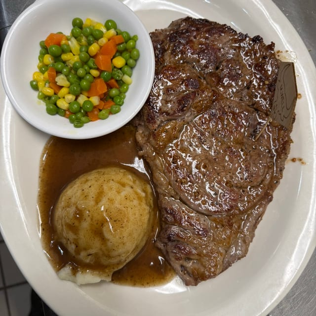 Kam's Ribeye Steak.