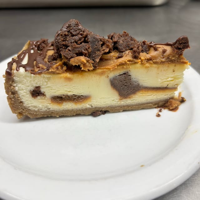 Brownie Cheesecake.