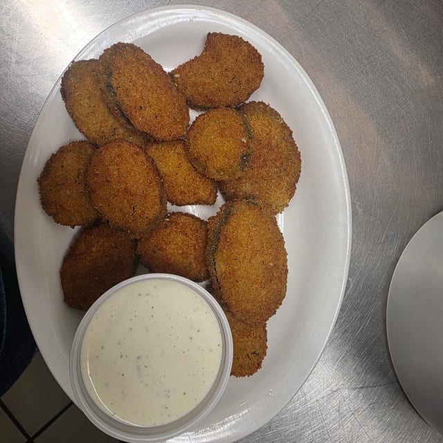 Breaded Zucchini.