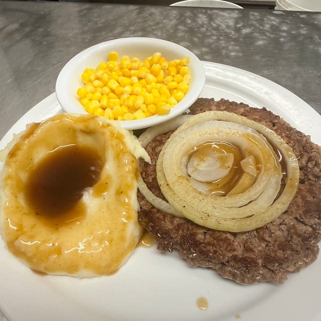 Kenten's Hamburger Steak.