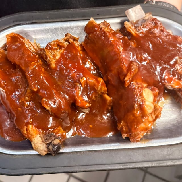 Bar-B-Que Pork Ribs.