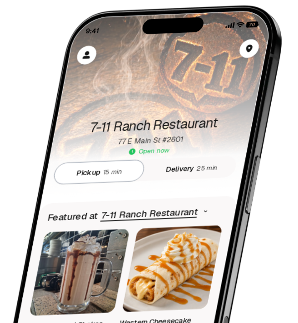 7-11 Ranch Restaurant app preview