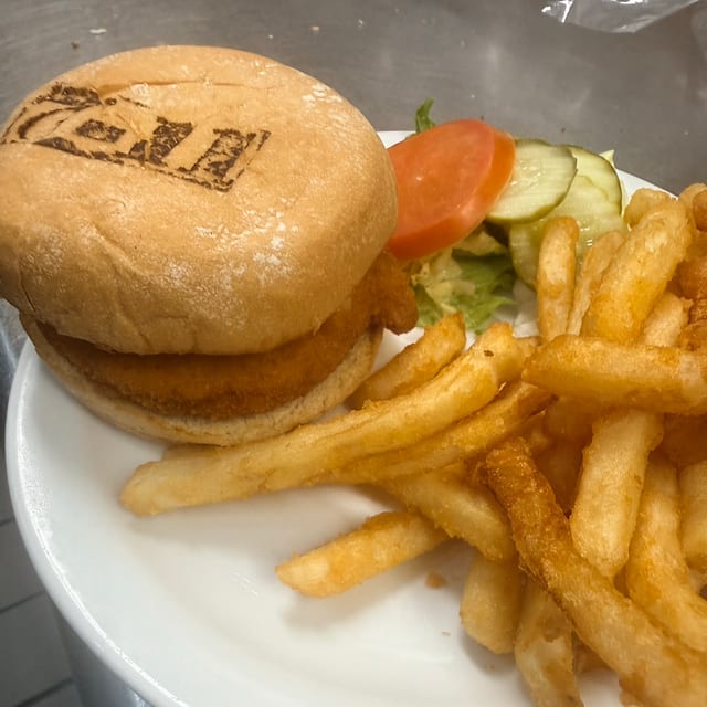 Fish Burger.