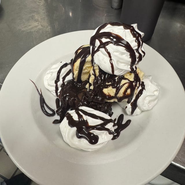 Hot Fudge Brownie.