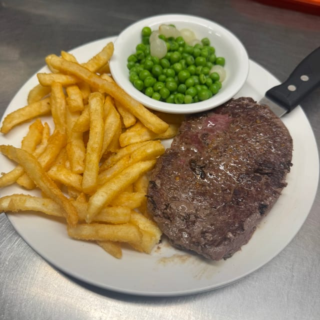 Karter's Ponderosa Steak.