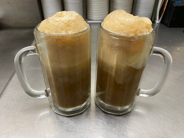 Root Beer Float.
