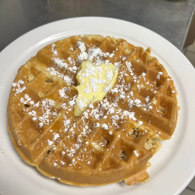 Large Wagon Wheel Waffle.