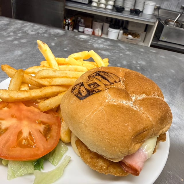 Chicken Cordon Bleu Sandwich.