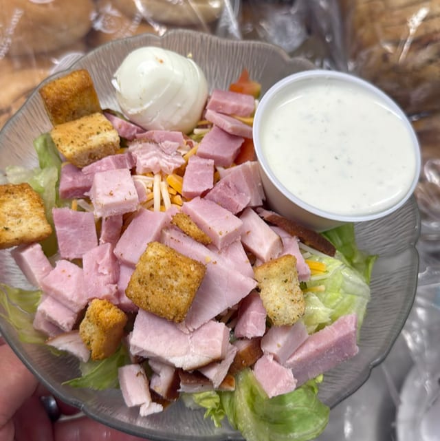 Chef's Ham & Cheese Salad.