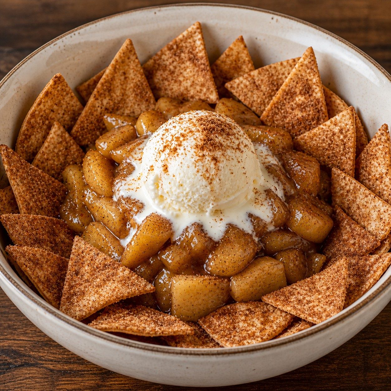 Apple Nachos.